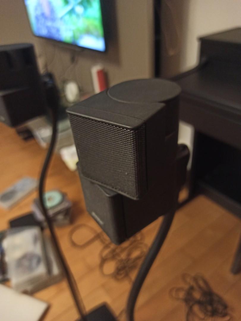 Bose Jewel Cube speaker, stand, base woofer, Audio, Soundbars, Speakers
