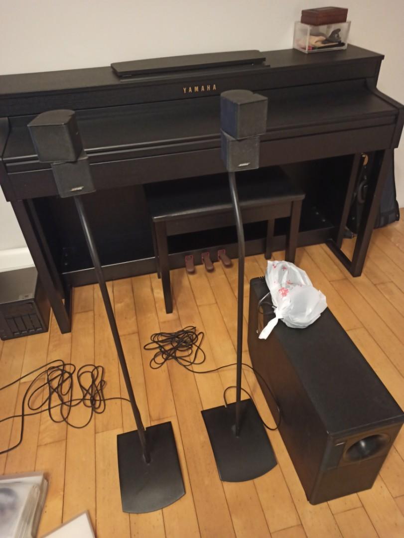 Bose Jewel Cube speaker, stand, base woofer, Audio, Soundbars, Speakers & Amplifiers on Carousell