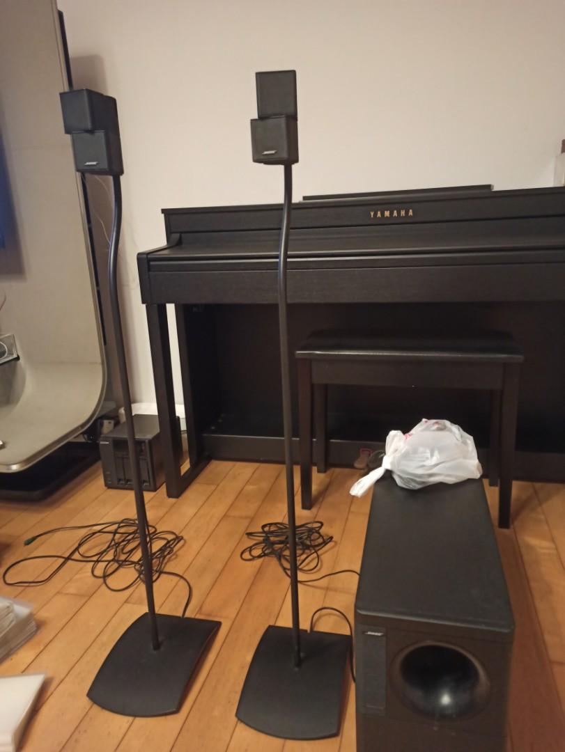 Bose Jewel Cube speaker, stand, base woofer, Audio, Soundbars, Speakers & Amplifiers on Carousell