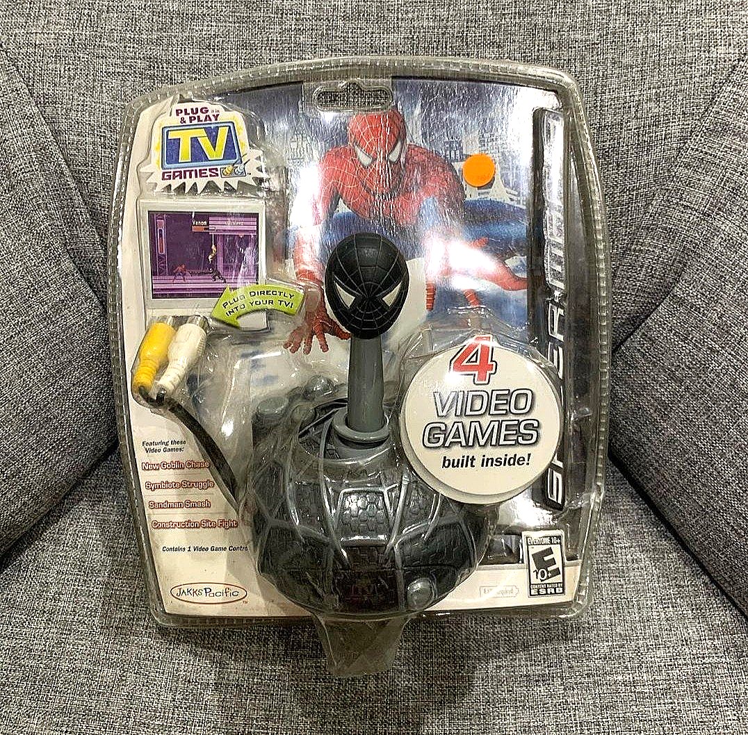 Brand new Jakks Pacific Video game Spiderman Plug n play d TV, Video