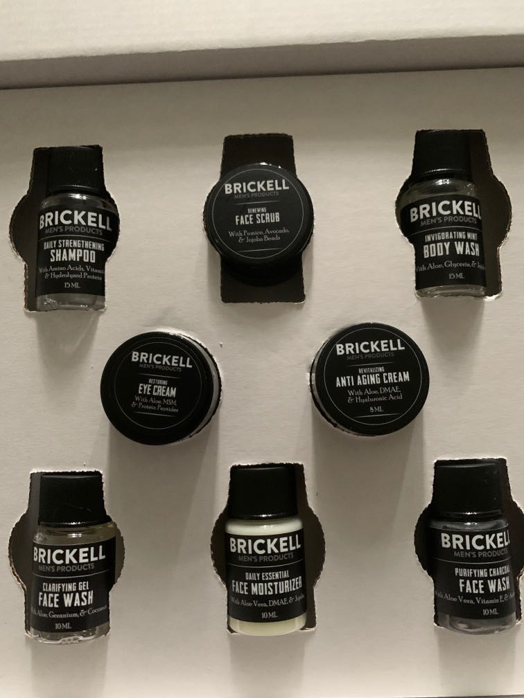 brickell men's clarifying gel face wash for men