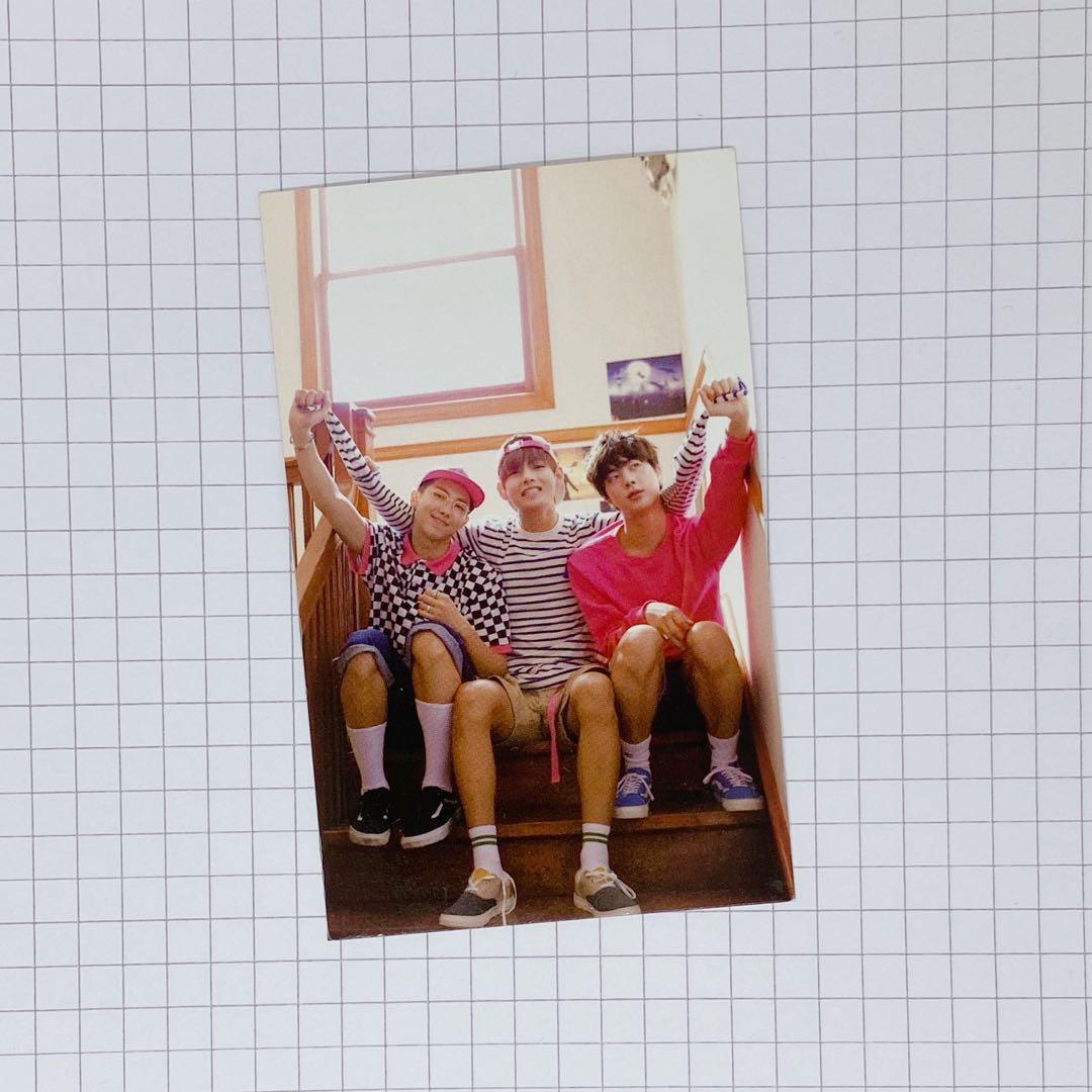 BTS NOW3 Dreaming Days Photocard (RM, V, Jin)