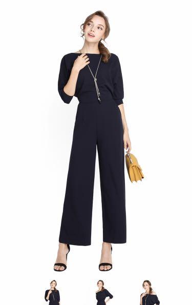 Midnight blue jumpsuit Clearance