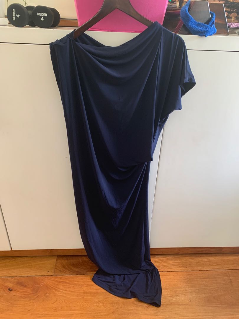 maxi dress blue