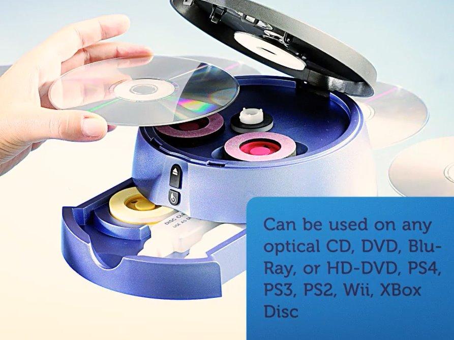 Dvd Cd Disc Cleaner And Reconditioner Cleans Blu Ray Discs Music Media Cds Dvds Other Media On Carousell