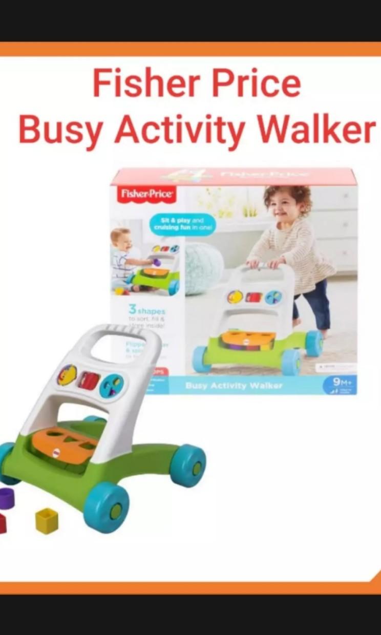 fisher price busy activity walker