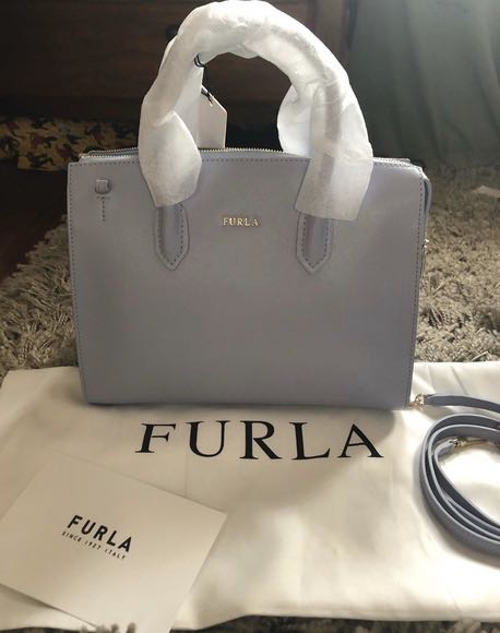 Furla Pin Satchel Bag in Violetta small