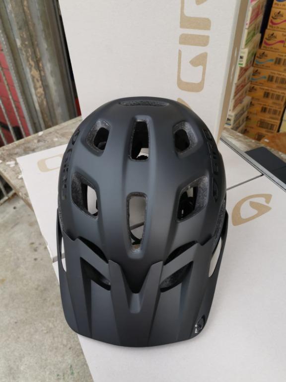 matt black bike helmet