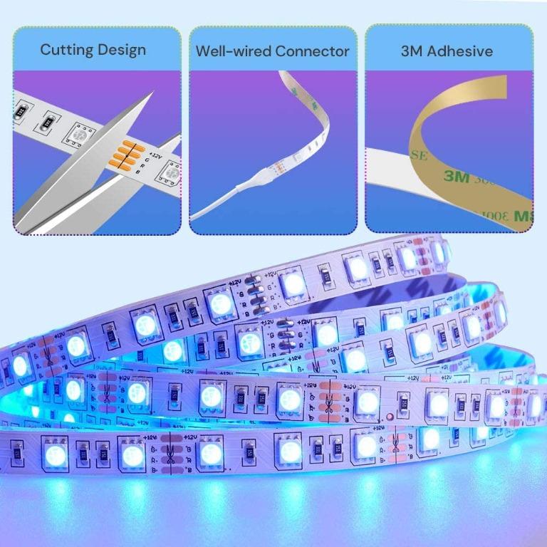 Govee 2*5m RGB LED Waterproof Strip Light (With Remote) (H6189
