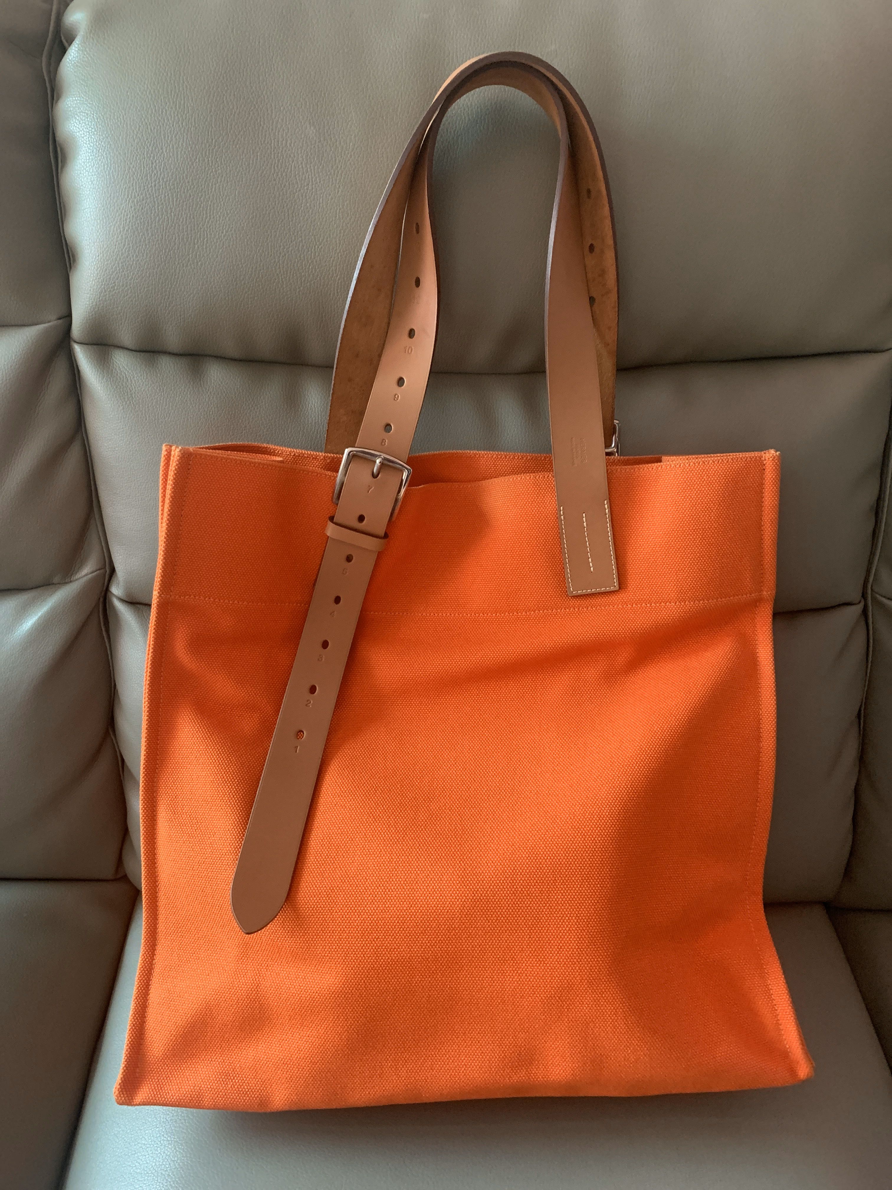 hermes cloth bag