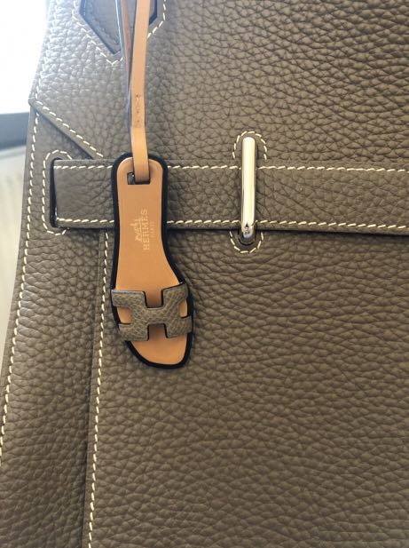 Hermes oran sales sandal bag charm