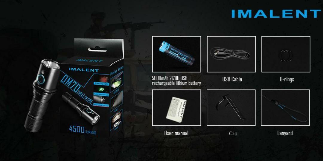 Imalent dm70 store