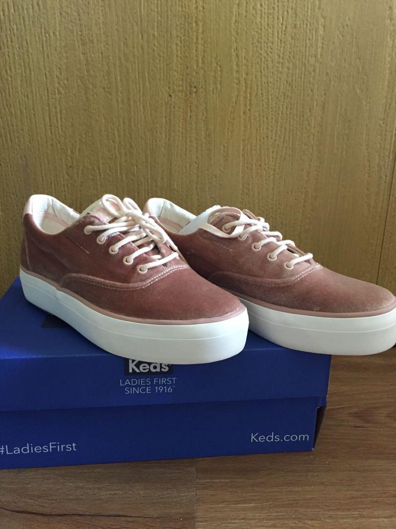 Keds rise velvet sales