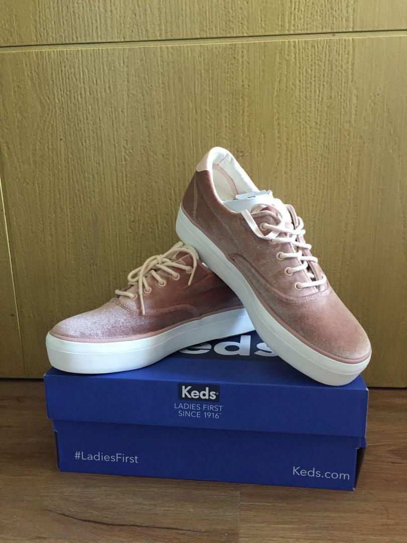 Keds rise velvet hotsell