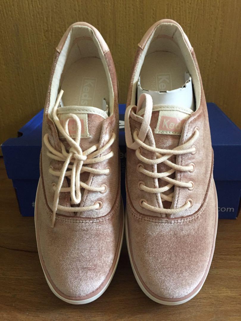 Velvet keds sale