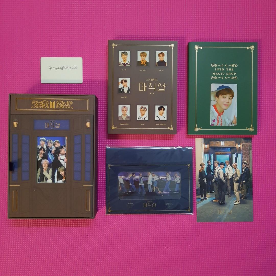 SOLD> BTS 5TH MUSTER [MAGIC SHOP] DVD FULL SET WITH RM PC / JIMIN PC,  Hobbies  Toys, Collectibles  Memorabilia, K-Wave on Carousell