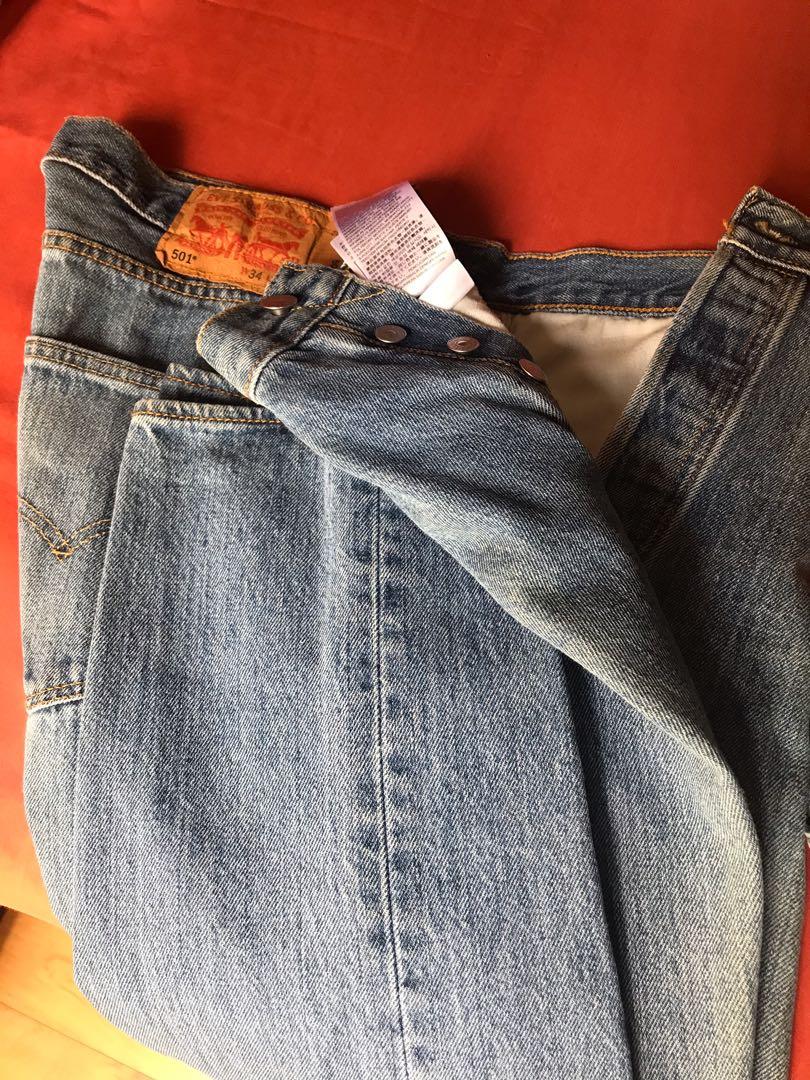 Levis 501 34 x 32 outlet