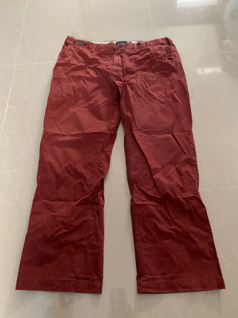 marks and spencer red jeans