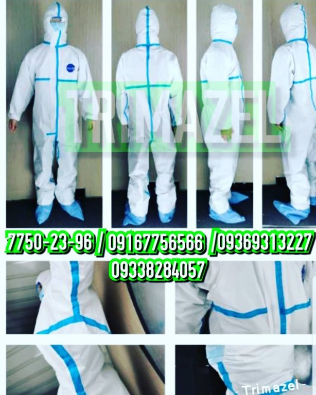 coverall suit hazmat medical protective