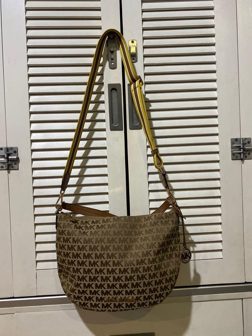 Michael Kors Crescent Shoulder Bag, Luxury, Bags & Wallets on Carousell