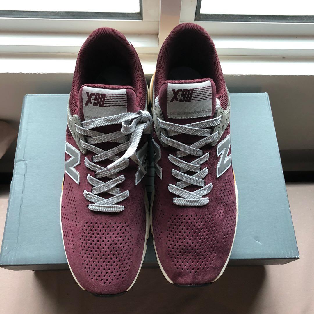 New Balance X90 Suede Men s Fashion Footwear Sneakers on Carousell