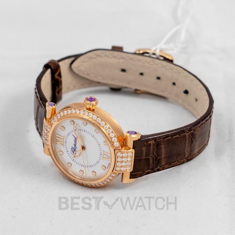 NEW Chopard Imperiale Automatic Mother of pearl Dial 18kt Rose