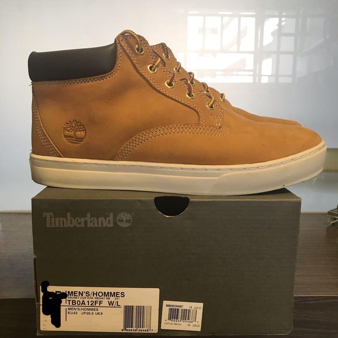 NEW Timberland Men s Hommes Dauset Cup Chk Wehat Men s Fashion