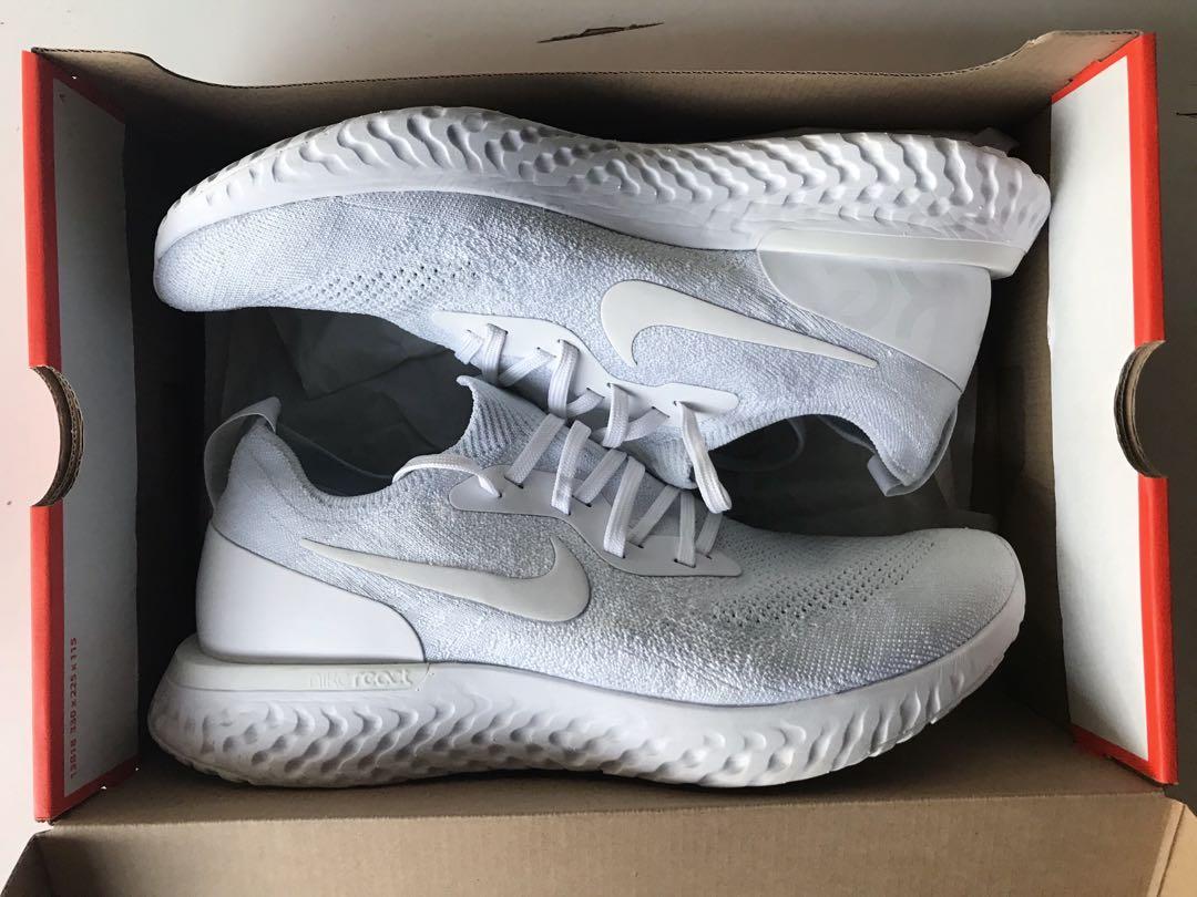 Epic react discount triple white