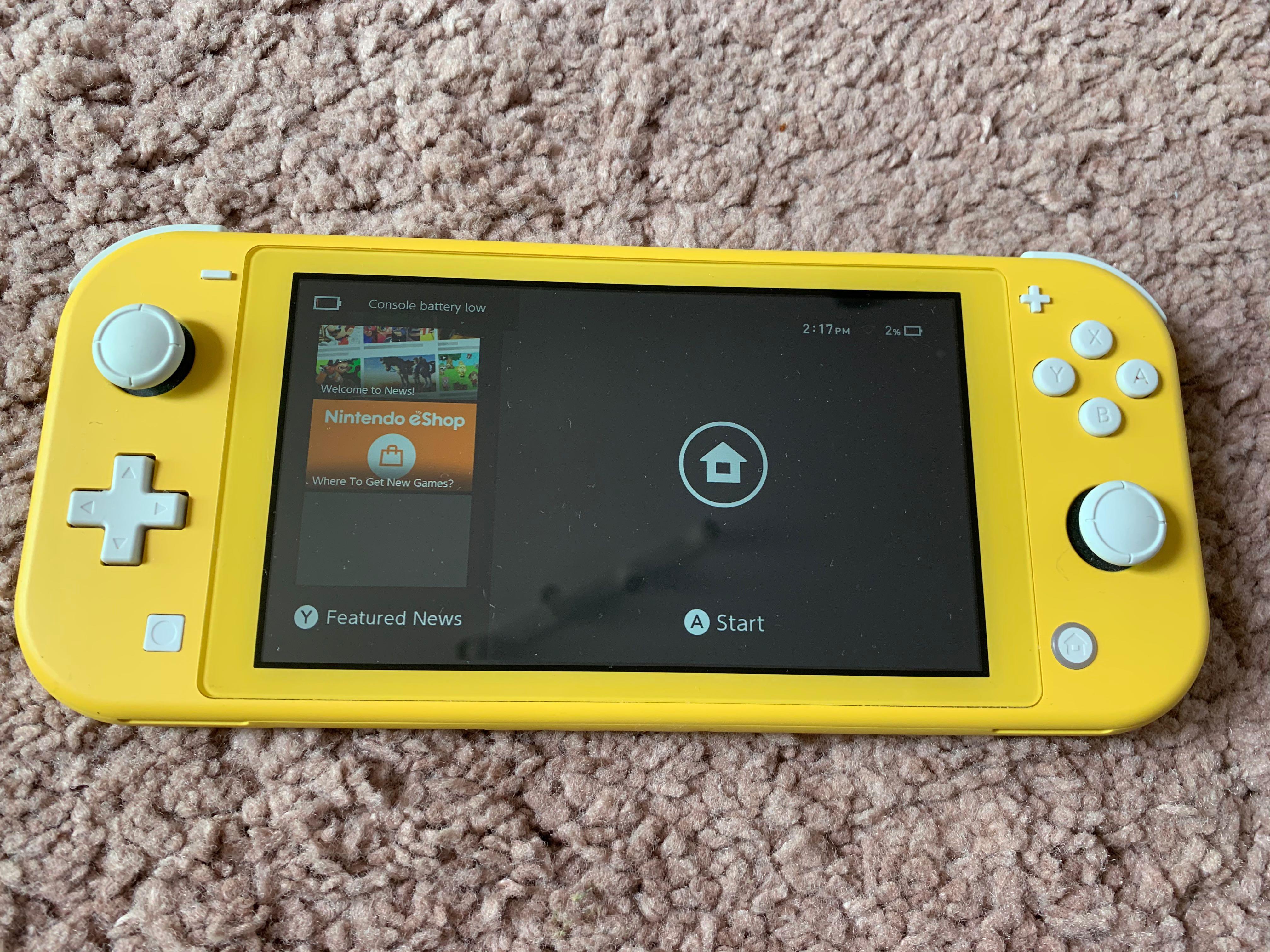 Used yellow switch sales lite