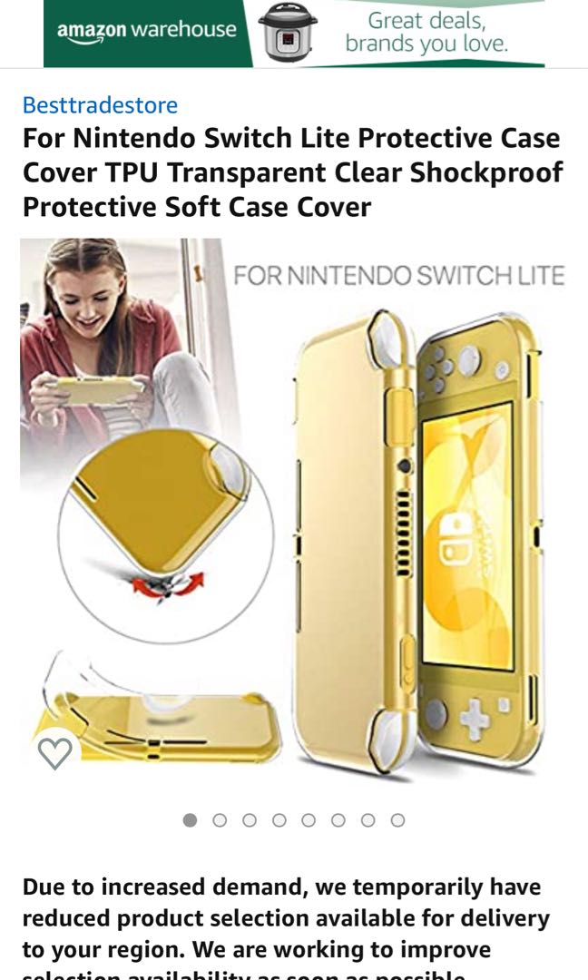 Nintendo Switch Lite Clear Case Video Gaming Video Game Consoles Nintendo On Carousell Nintendo Switch Lite Clear Case Video Gaming Video Game Consoles Nintendo On Carousell