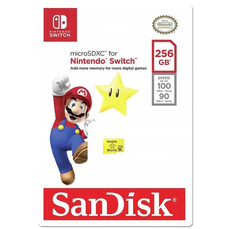Nintendo Switch Micro Sd Card 256gb Memory Toys Games Video Gaming Gaming Accessories On Carousell