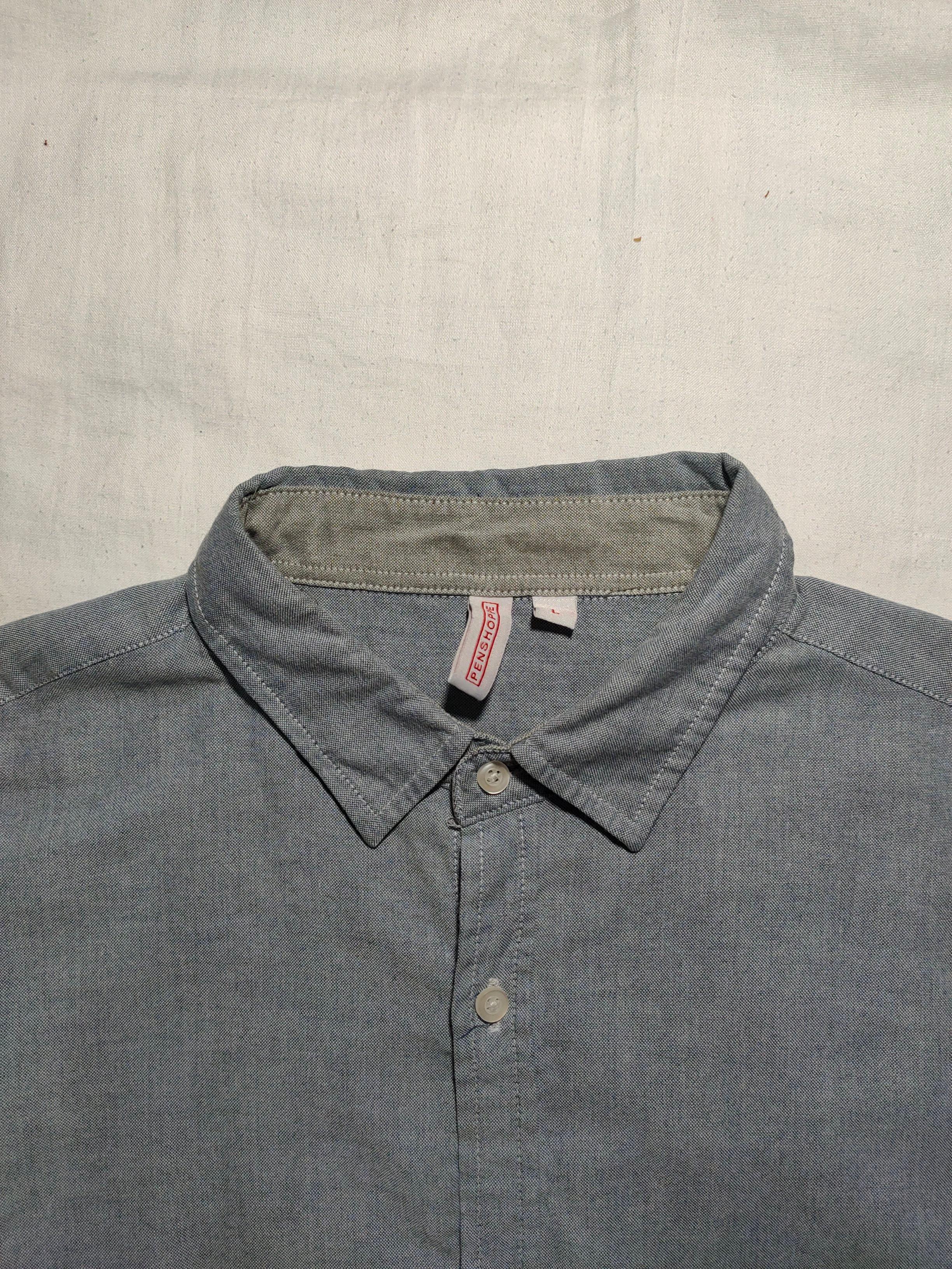 Penshoppe long sleeves polo Men s Fashion Tops Sets Tshirts Polo Shirts on Carousell