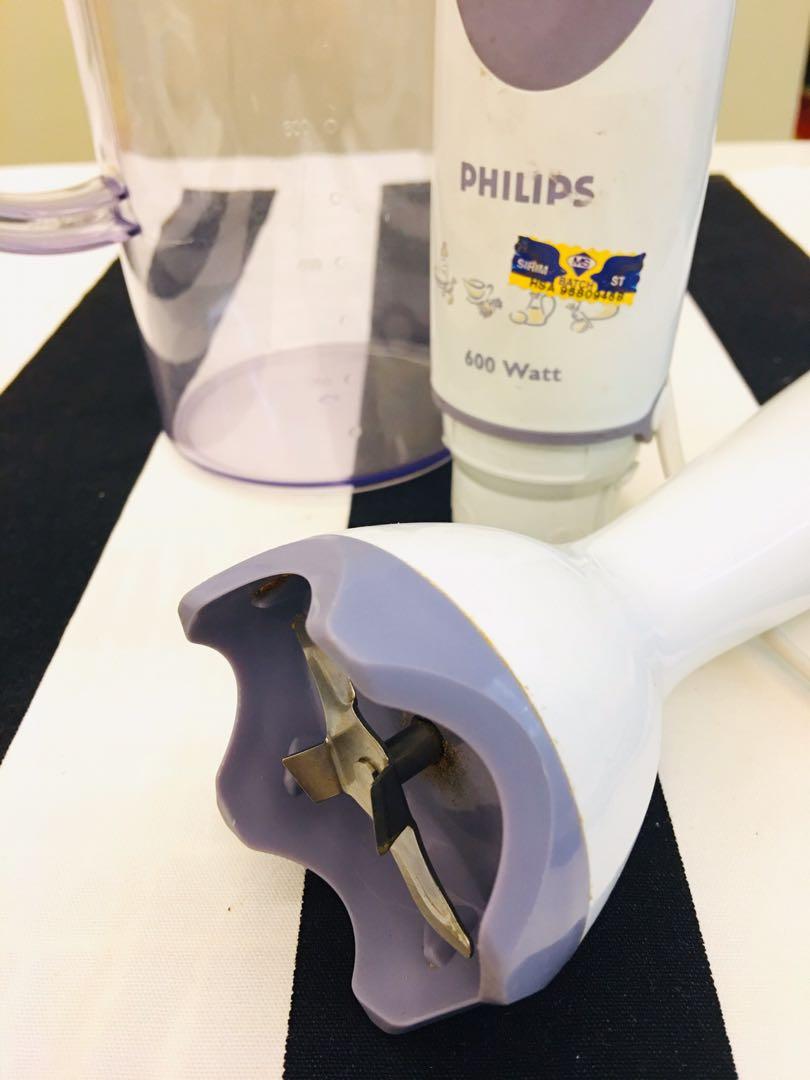 Philips hand blender and whisk 600W, TV & Home Appliances, Kitchen