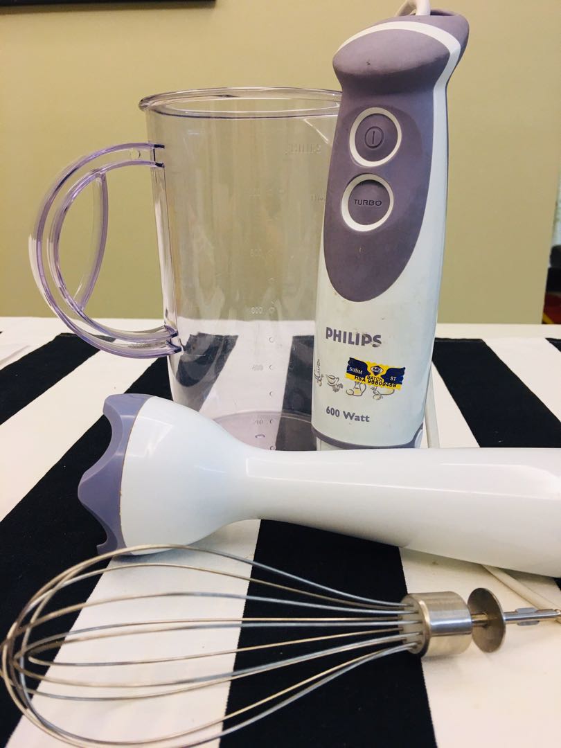 Philips hand blender and whisk 600W, TV & Home Appliances, Kitchen