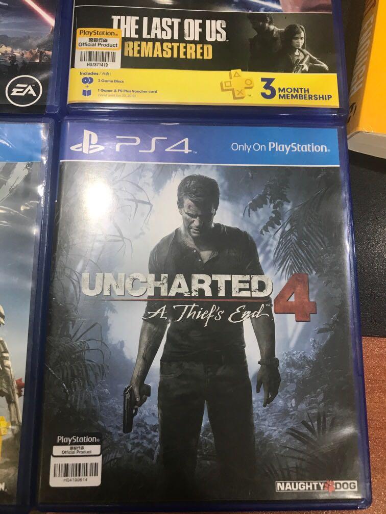 PS4 Games (Category: PlayStation) located in Makati City. Submitted by leroyglee (Listing ID 1002265406, Image 2). Description: For Sale: Star Wars Battlefront 2: sold God of War: 900 Detroit Become Human: 1k (brand new) Destiny 1: 400 Uncharted 4 a thief’s end: Sold .