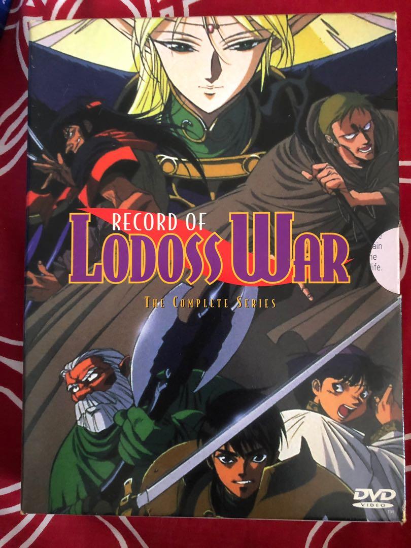 Record Of Lodoss War Dvd Original Us Manga Image Entertainment Hobbies Toys Books Magazines Comics Manga On Carousell