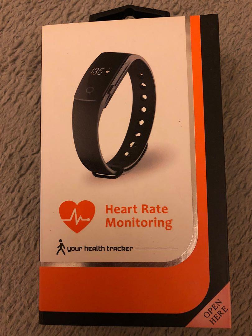 Smartwatch Bracelet Heart Rate Monitor Men S Fashion Watches On Carousell