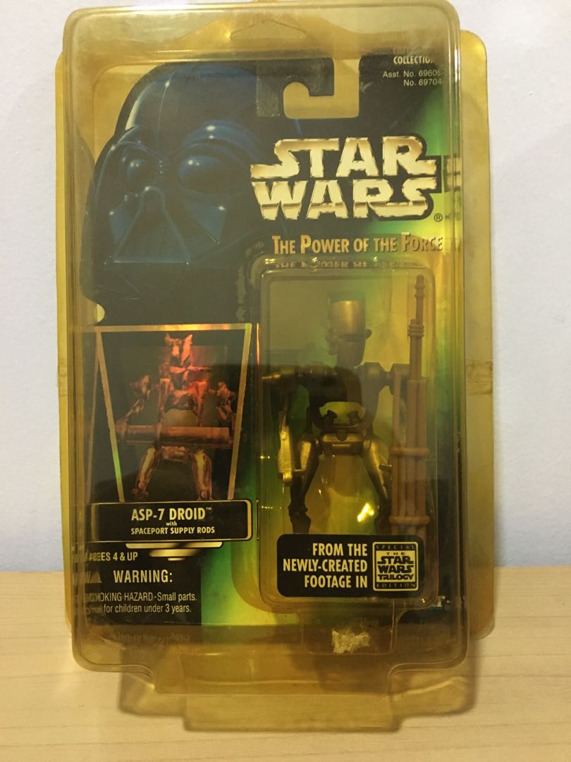 de yellowing star wars toys