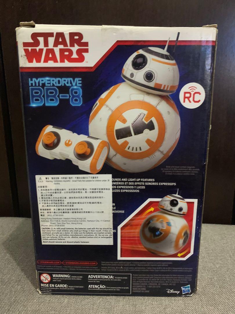 完売品•希少　　　BB-8 ヒーロードロイド Star Wars Hyper Drive Droid BB-8 RC Toy Takara Tomy Disney Hasbro