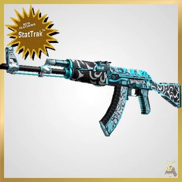 Stattrak Ak 47 Frontside Misty Battle Scarred Rank 517 Video Gaming Others On Carousell - epic ak 47 roblox