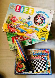 Take all Board Games + Giant Pick up Sticks