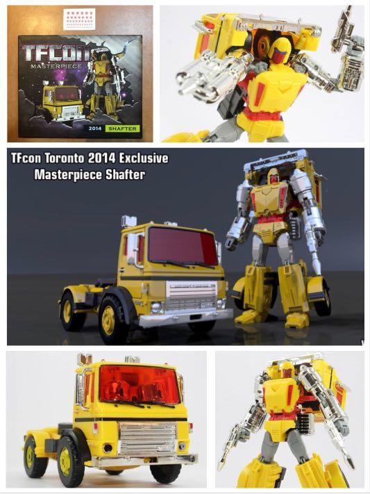 Transformers toy X-Transbots Shafter Masterpiece 2014 TFCON in stock 