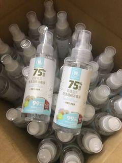 Urtekram 75% Alcohol Antiseptic Liquid Spray