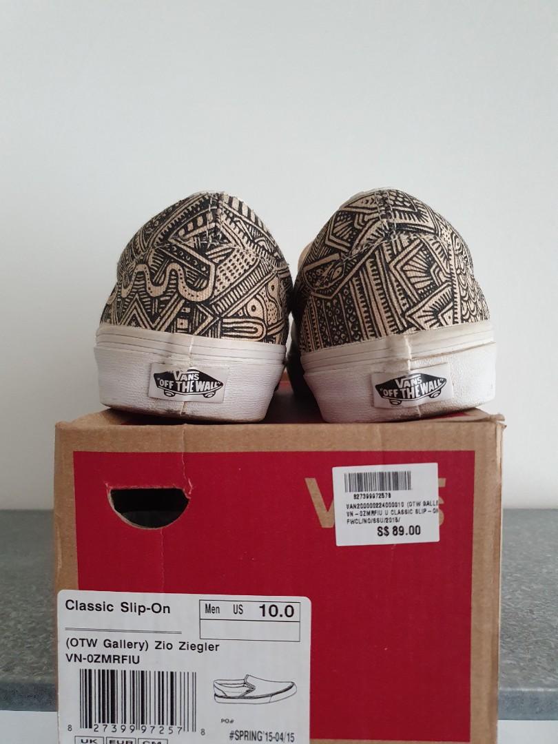 Vans classic slip-on discount zio ziegler 0zmrfiu