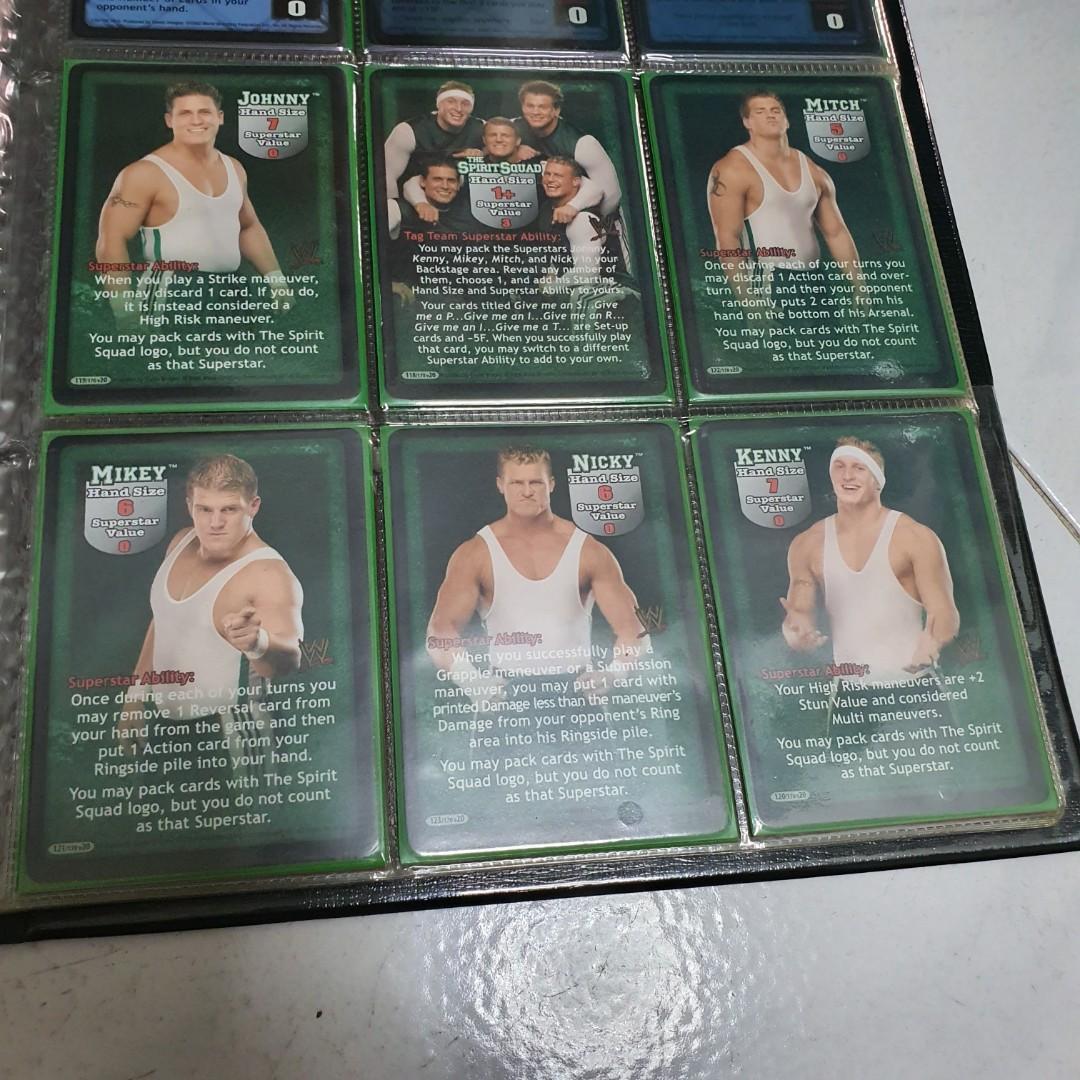 wwe spirit squad action figures