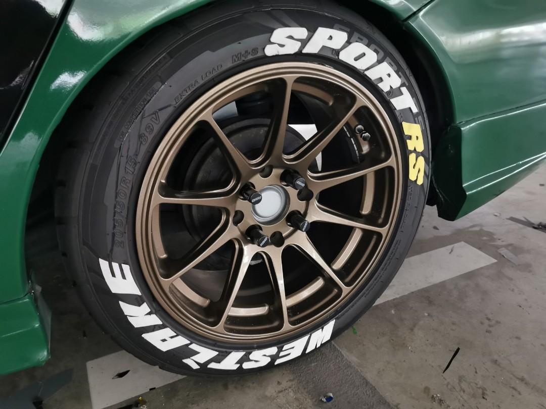 15 Xxr Rims 7 5jj Et35 Without Tyres Car Accessories Tyres Rims On Carousell