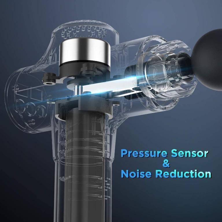 0234E ABOX Muscle Massage Gun, HandHeld Deep Tissue Muscle Massager