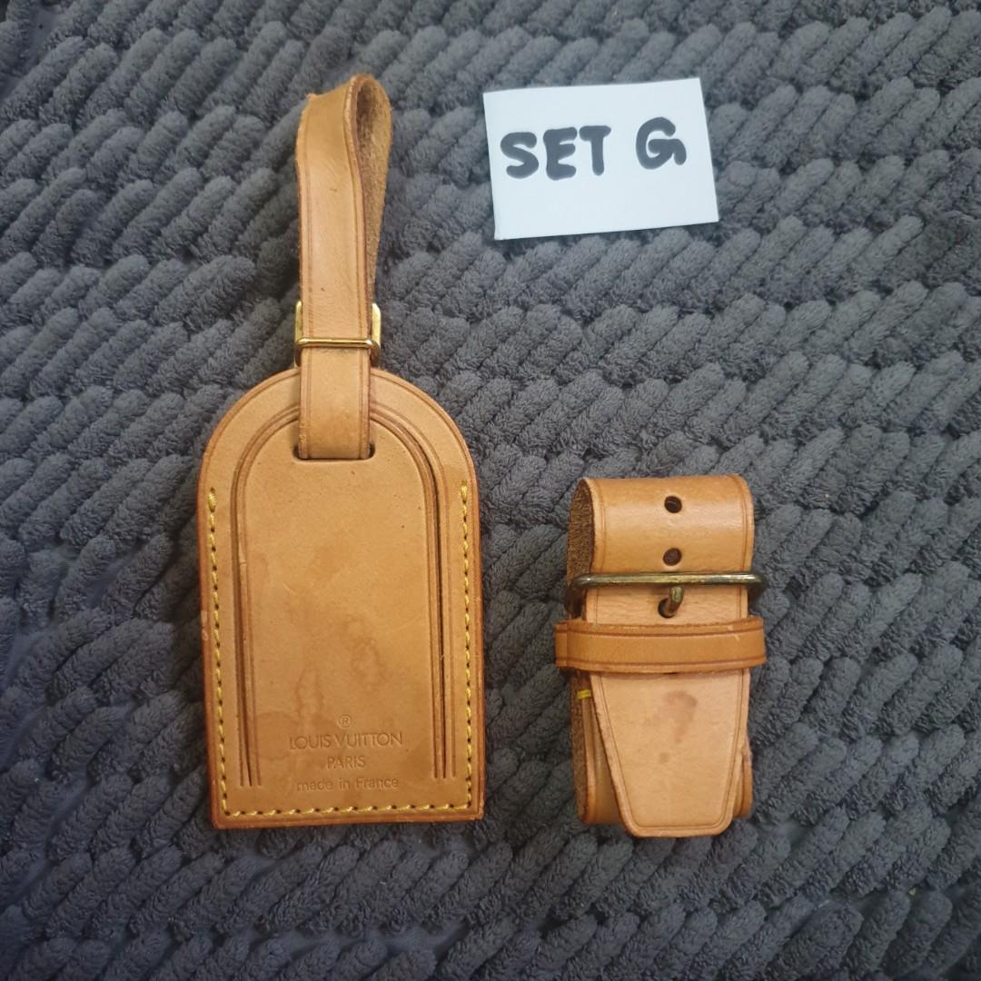 Louis Vuitton LV luggage tag, Women's Fashion, Bags & Wallets, Purses &  Pouches on Carousell