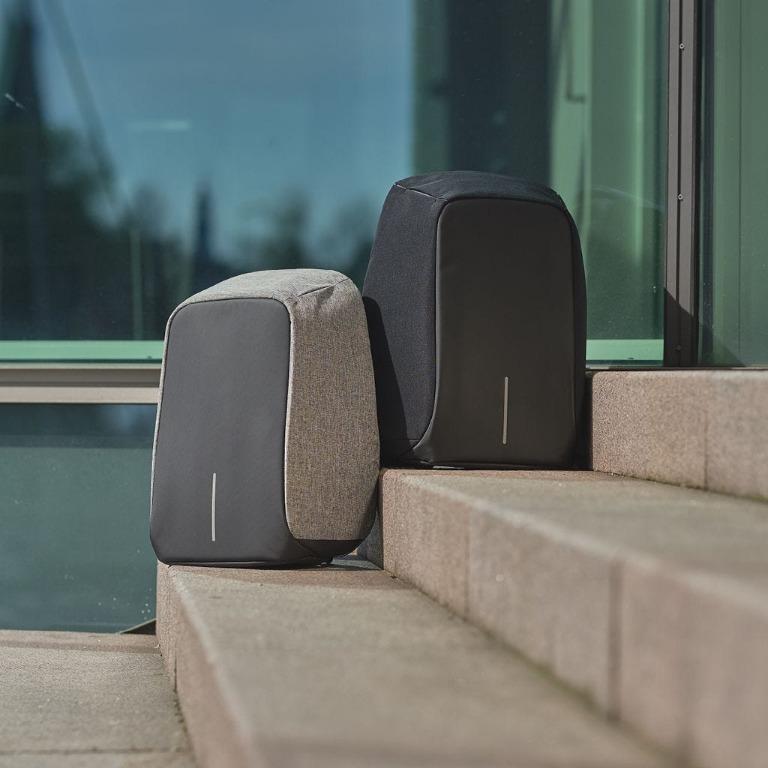 Bobby Original AntiTheft backpack, Grey, Luxury, Bags & Wallets on