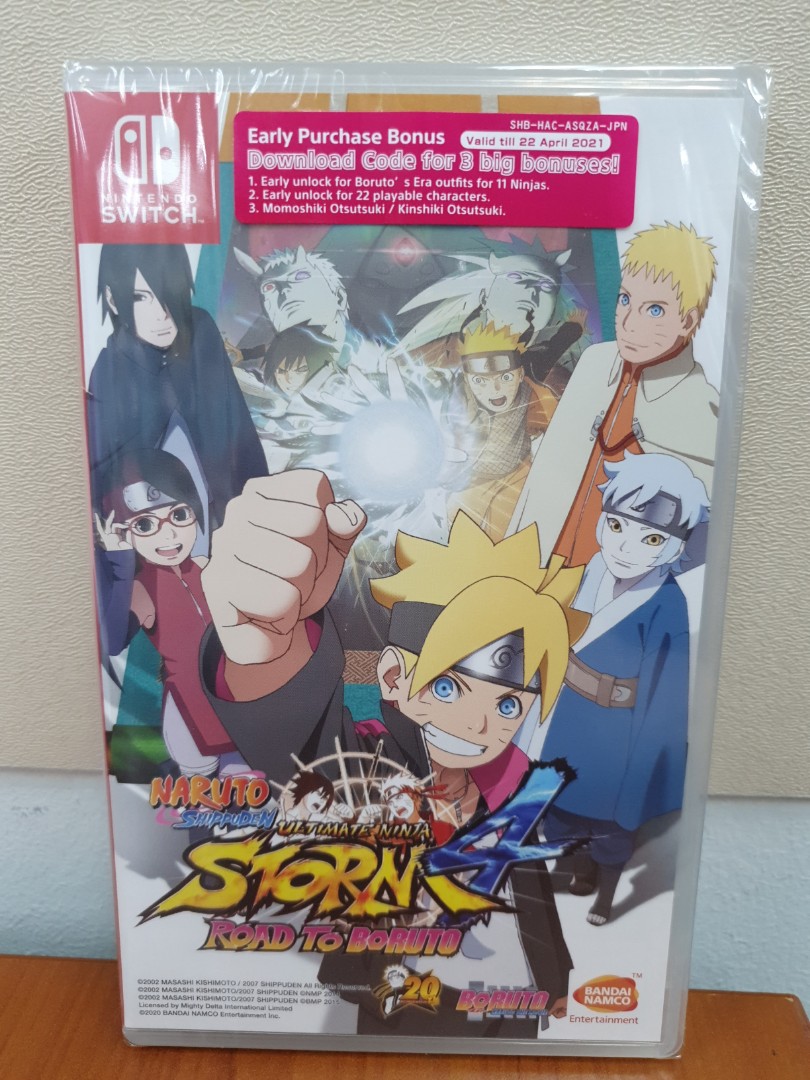 Brand New Nintendo Switch Naruto Storm 4 Road To Boruto Toys Games Video Gaming Video Games On Carousell
